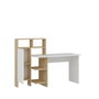 Hanah Home Escritorio de Estudio Blanco y Roble